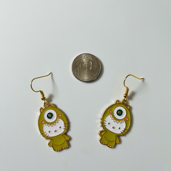 Any 2 For 15✨Hello kitty X Monsters Inc. drop earrings - Picture 6 of 14